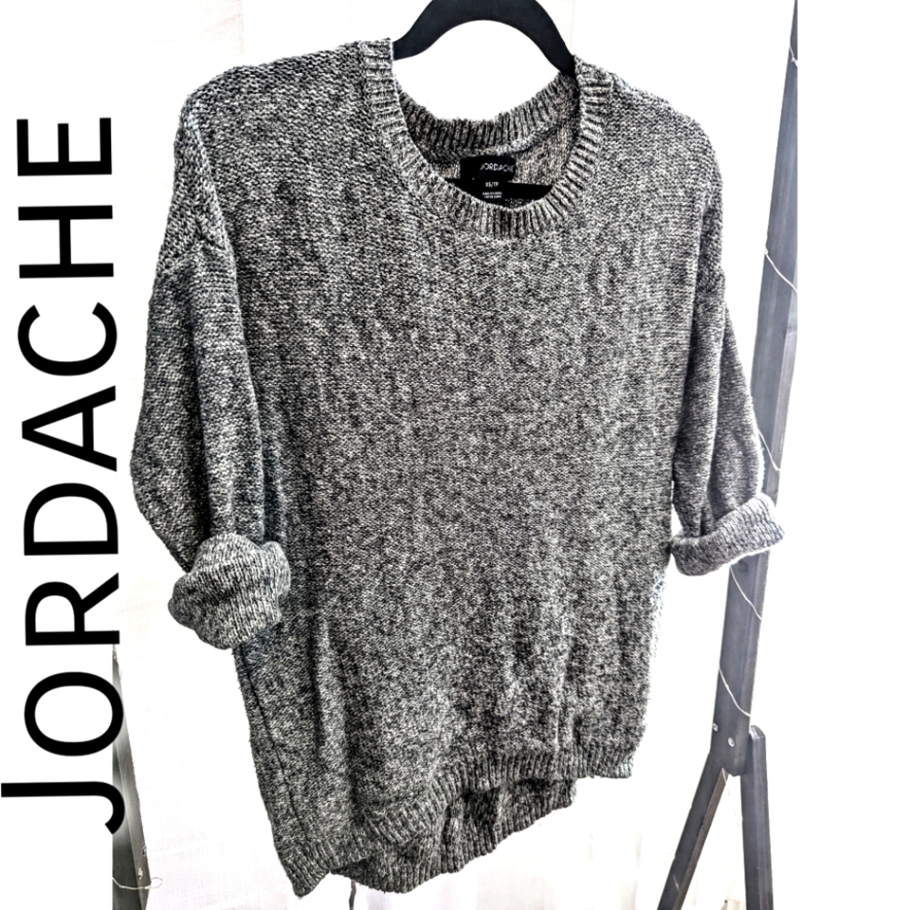 Silver & Grey Knit